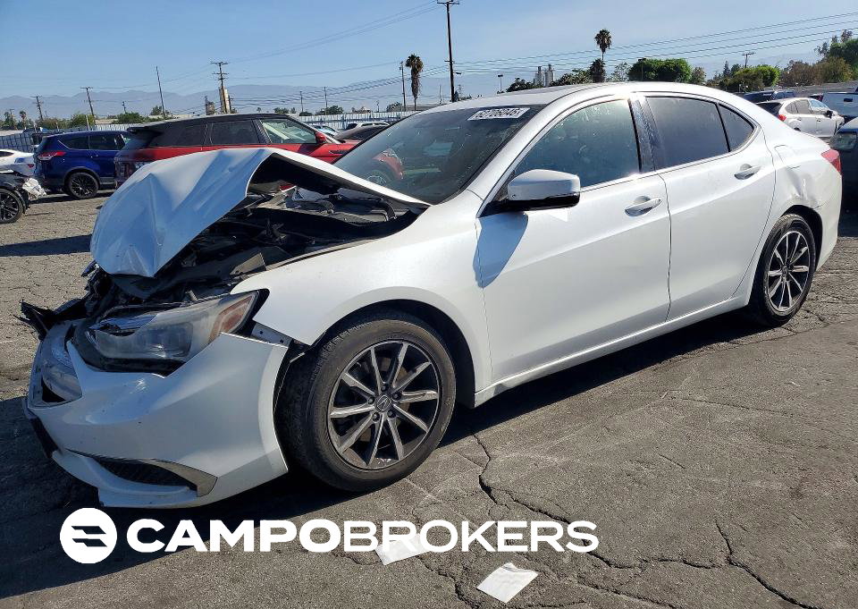 2019 Acura Tlx, uszkodzenie: Przód, Copart lot 62706046