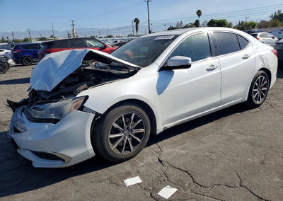 2019 Acura Tlx, daño Frontal, Copart lote 62706046