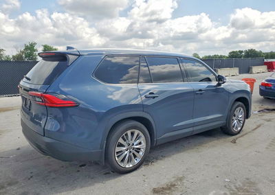 2024 Toyota Grand Highlander Platinum, пошкодження: Вандалізм, Copart лот 52878246, фото 3 з 6