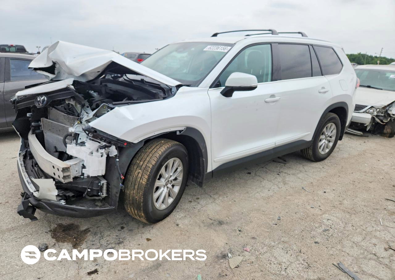 2026 Toyota Grand Highlander Hybrid Xle, пошкодження: Передня частина, Copart лот 62236156