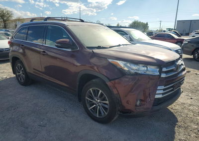 2019 Toyota Highlander Xle, пошкодження: Передня частина, Copart лот 66466476, фото 4 з 6