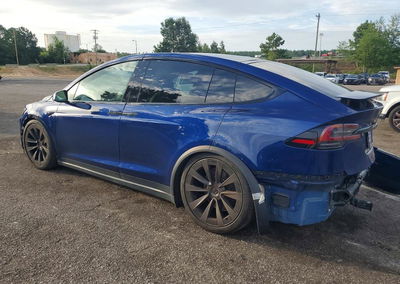 2023 Tesla Model X, uszkodzenie: Przód, Copart lot 62081476, zdjęcie 2 z 12