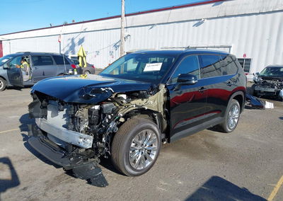 2026 Toyota Grand Highlander Platinum, Left Front damage, Iaai lot 44796987, photo 2 of 6