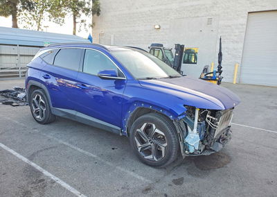 2022 Hyundai Tucson Limited, daño Frontal, Copart lote 62384446, foto 4 de 14