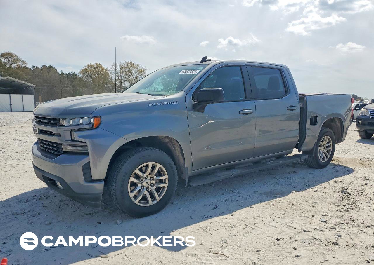 2020 Chevrolet Silverado C1500 Rst, пошкодження: Задня частина, Copart лот 46897876