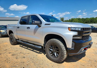 2021 Chevrolet Silverado K1500 Lt Trail Boss, daño Trasero, Copart lote 65997706, foto 4 de 6