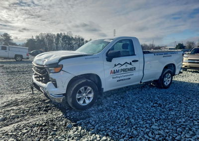 2022 Chevrolet Silverado C1500, пошкодження: Передня частина, Copart лот 96149185