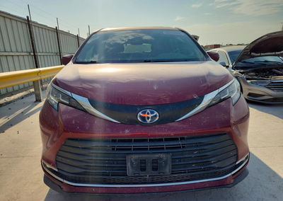 2021 Toyota Sienna Xle, daño Granizo, Copart lote 63233996, foto 5 de 6