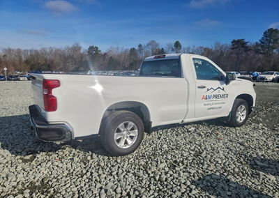 2022 Chevrolet Silverado C1500, пошкодження: Передня частина, Copart лот 96149185, фото 3 з 6