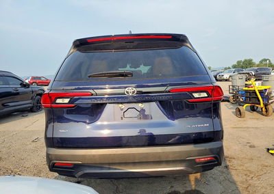 2026 Toyota Grand Highlander Platinum, Front End damage, Copart lot 65123086, photo 6 of 6
