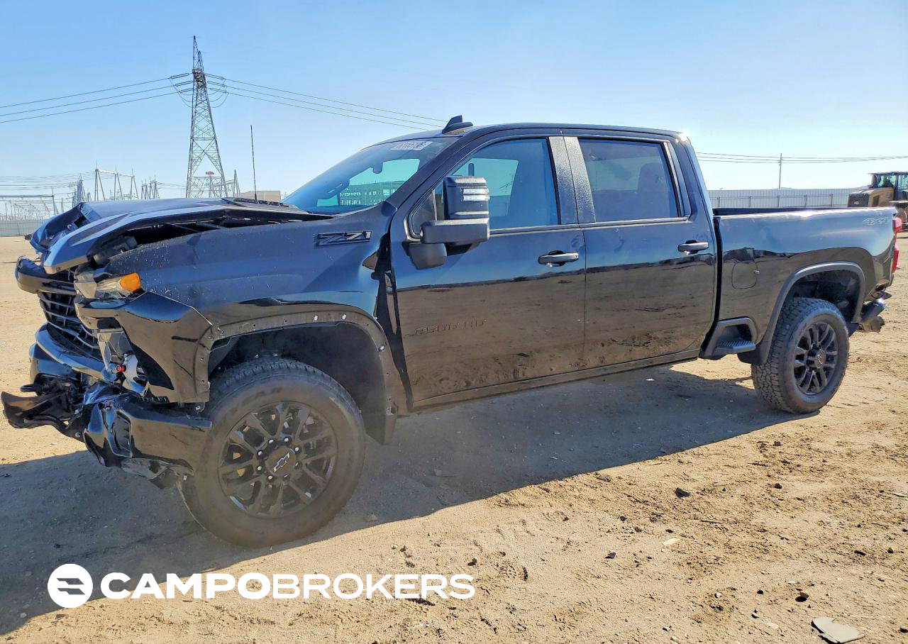 2025 Chevrolet Silverado K2500 Custom, Front End damage, Copart lot 62165196