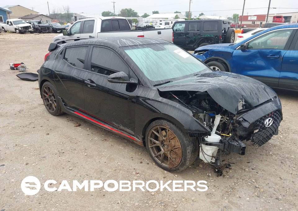 2020 Hyundai Veloster N, daño Frontal, Iaai lote 45585113