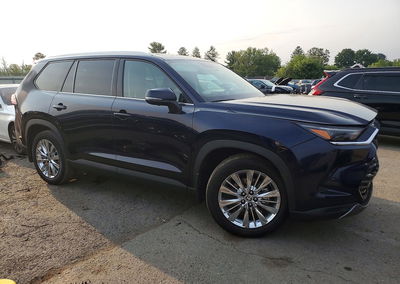 2026 Toyota Grand Highlander Platinum, Front End damage, Copart lot 65123086, photo 4 of 6