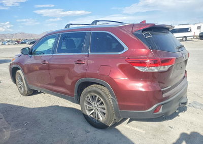 2019 Toyota Highlander Xle, пошкодження: Передня частина, Copart лот 66466476, фото 2 з 6