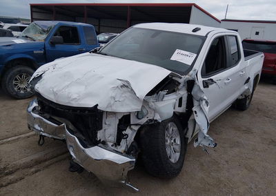 2019 Chevrolet Silverado 1500 Lt, пошкодження: Передня частина, Iaai лот 45460847, фото 2 з 6