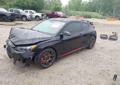 2020 Hyundai Veloster N, daño Frontal, Iaai lote 45585113, foto 2 de 6