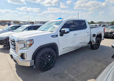 2021 Gmc Sierra C1500 Slt, daño Lateral, Copart lote 62611446