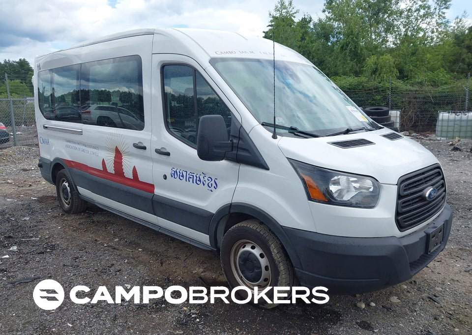 2019 Ford Transit-350 Xl, Roof damage, Iaai lot 45589480