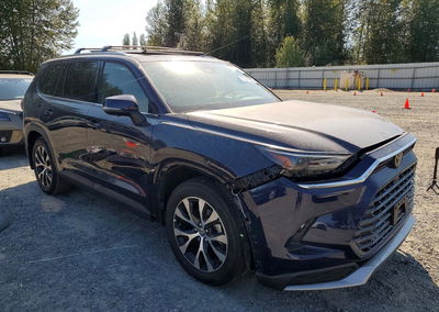 2025 Toyota Grand Highlander Hybrid Max Limited, пошкодження: Передня частина, Copart лот 63591866, фото 4 з 6