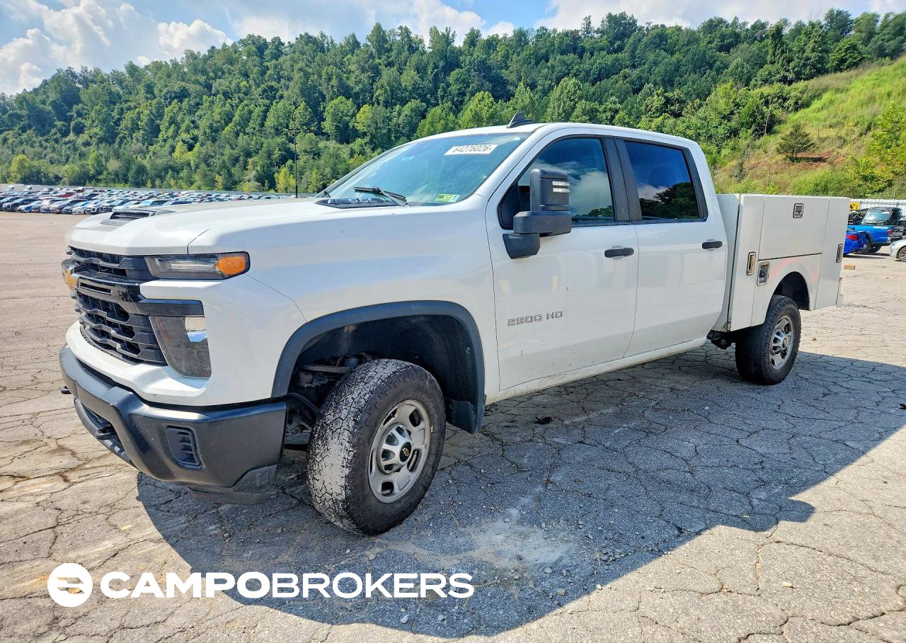 2024 Chevrolet Silverado, daño Inundación, Copart lote 64276026
