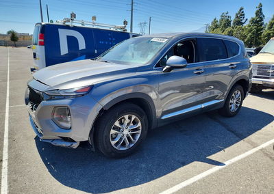 2020 Hyundai Santa Fe Se, Front End damage, Copart lot 57482936