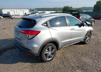 2022 Honda Hr-v Awd Ex, daño Frontal, Iaai lote 45624047, foto 4 de 6