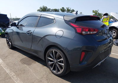 2019 Hyundai Veloster 2.0 Premium, daño Frontal, Iaai lote 45557018, foto 3 de 6