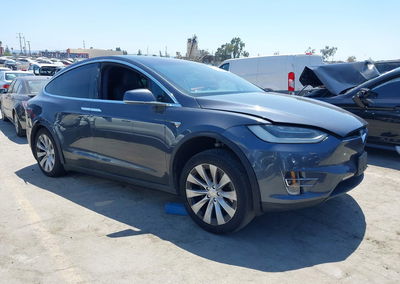 2019 Tesla Model X 100d/75d/long Range, uszkodzenie: Lewy tył, Iaai lot 45799062