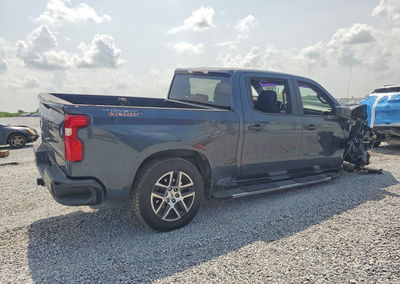 2020 Chevrolet Silverado K1500 Trail Boss Custom, Side damage, Copart lot 62657696, photo 3 of 12