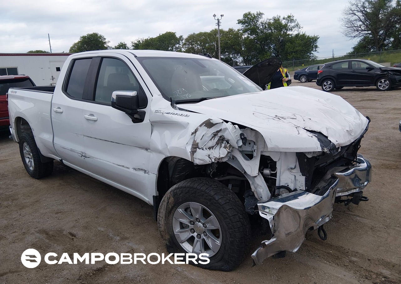 2019 Chevrolet Silverado 1500 Lt, пошкодження: Передня частина, Iaai лот 45460847