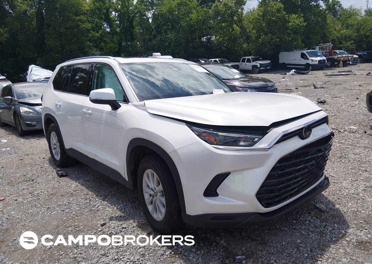 2024 Toyota Grand Highlander Xle, пошкодження: Лівий бік, Iaai лот 45628082
