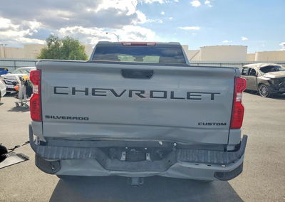 2024 Chevrolet Silverado C1500 Custom, daño Trasero, Copart lote 55453796, foto 6 de 6