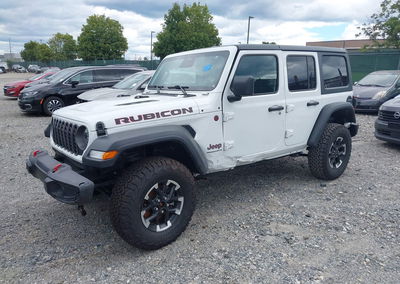 2025 Jeep Wrangler 4-door Rubicon 4x4, daño Mecánico, Iaai lote 45973257, foto 2 de 16