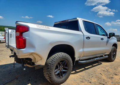 2021 Chevrolet Silverado K1500 Lt Trail Boss, daño Trasero, Copart lote 65997706, foto 3 de 6