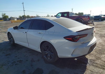 2021 Acura Tlx A-spec Package, Theft damage, Iaai lot 45790047, photo 3 of 15