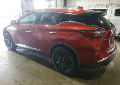 2020 Nissan Murano Sl, daño Frontal, Copart lote 60915686, foto 2 de 14