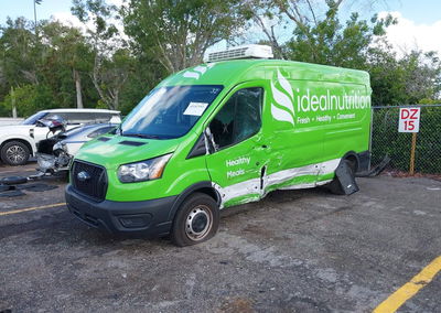 2024 Ford Transit-250, daño Lateral izquierdo, Iaai lote 45187593, foto 2 de 17