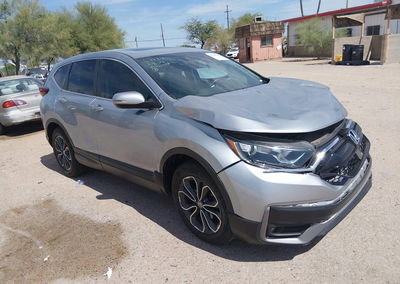2022 Honda Cr-v 2wd Ex-l, Front End damage, Iaai lot 45609041