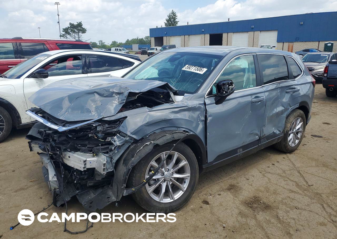 2024 Honda Cr-v Exl, Front End damage, Copart lot 59271506