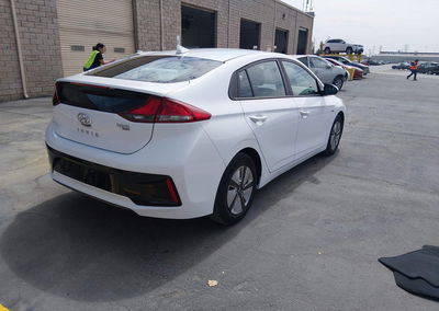 2019 Hyundai Ioniq Hybrid Blue, daño Normal Wear & Tear, Iaai lote 45908904, foto 4 de 6