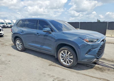 2024 Toyota Grand Highlander Platinum, пошкодження: Вандалізм, Copart лот 52878246, фото 4 з 6