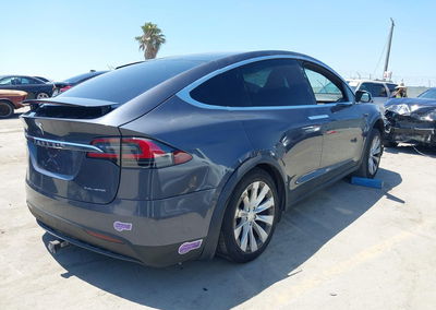 2019 Tesla Model X 100d/75d/long Range, uszkodzenie: Lewy tył, Iaai lot 45799062, zdjęcie 4 z 15