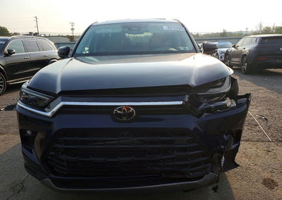 2026 Toyota Grand Highlander Platinum, Front End damage, Copart lot 65123086, photo 5 of 6