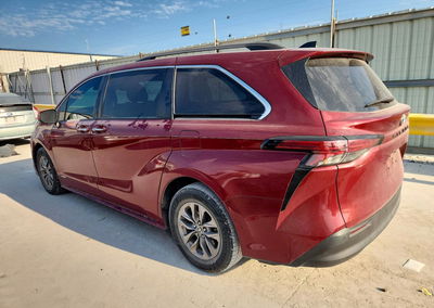 2021 Toyota Sienna Xle, daño Granizo, Copart lote 63233996, foto 2 de 6