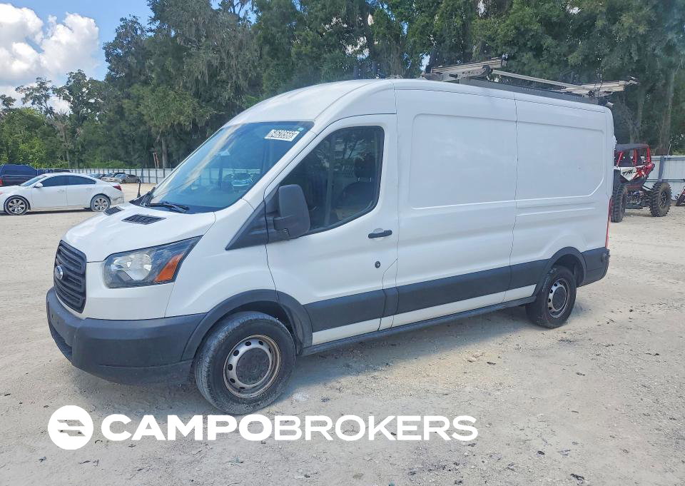 2019 Ford Transit T-250, Rear End damage, Copart lot 64628566