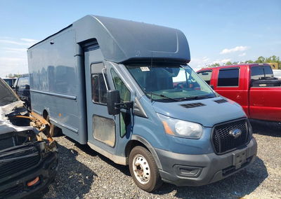 2021 Ford Transit Delivery Truck, uszkodzenie: Bok, Copart lot 64736226, zdjęcie 4 z 6