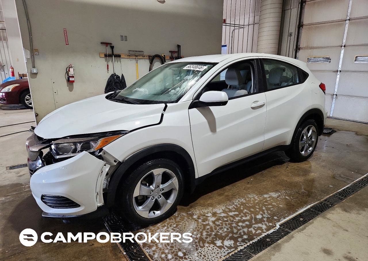 2020 Honda Hr-v Lx, daño Frontal, Copart lote 66348646