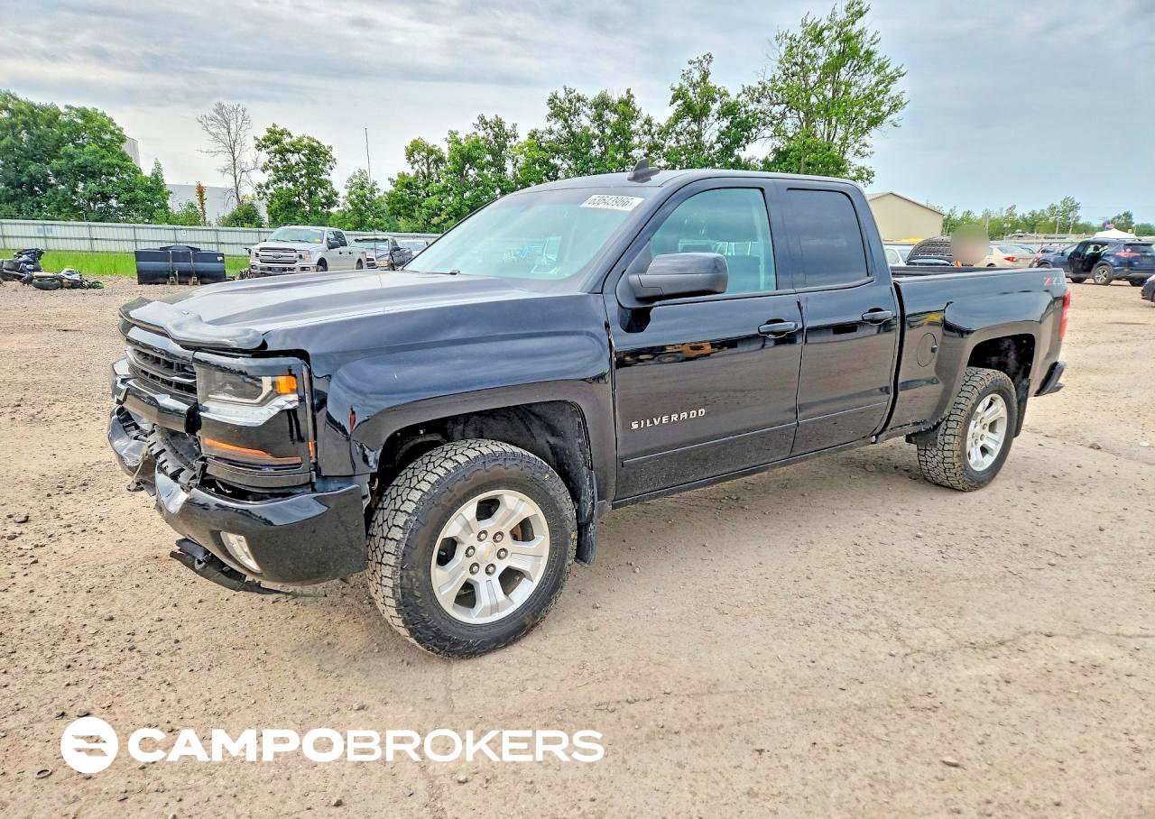 2019 Chevrolet Silverado Ld K1500 Lt, daño Frontal, Copart lote 63643966