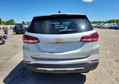 2022 Chevrolet Equinox Lt, Front End damage, Copart lot 63182756, photo 6 of 15