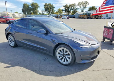 2022 Tesla Model 3, daño Trasero, Copart lote 66623106, foto 4 de 6